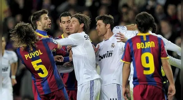 Barcelona vs Real Madrid: las peleas que hubo en los últimos clásicos 