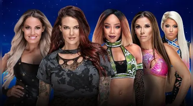 En WWE Evolution, Trish Stratus & Lita vs Alicia Fox & Mickie James. Foto: WWE