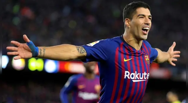 Luis Suarez y su respuesta en Instagram tras la victoria del Barcelona. Luis Suarez y su respuesta en Instagram tras la victoria del Barcelona.