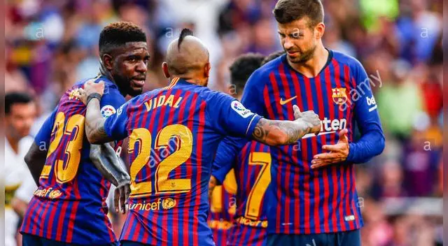 Piqué destacó el rendimiento de Arturo Vidal en el clásico, en el que Barcelona goleó 5-1 al Real Madrid. Piqué destacó el rendimiento de Arturo Vidal en el clásico, en el que Barcelona goleó 5-1 al Real Madrid.