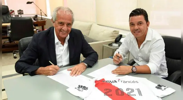 Presidente de River Plate: "“Lo podemos dar vuelta. Creo lo que dijo Gallardo" Presidente de River Plate: "“Lo podemos dar vuelta. Creo lo que dijo Gallardo"