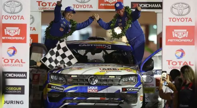 Las camionetas Amarok demostraron su excelente performance, permitiendo que el VW Rally Team sume otra victoria en el Caminos del Inca.