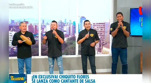 Chiquito Flores: Ex arquero de Universitario debuta como cantante de salsa con Yahaira Plasencia │ VIDEO