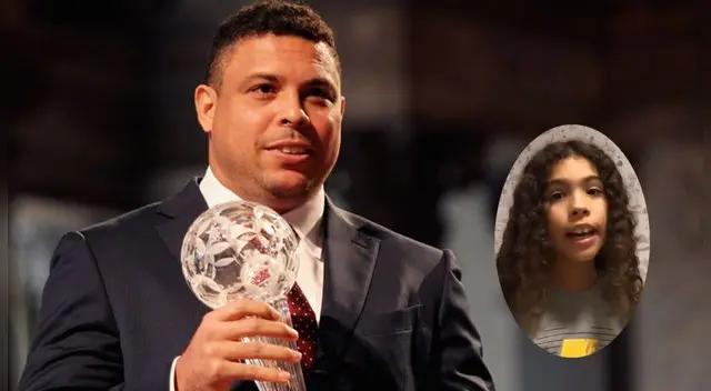 Ronaldo: hija del ‘Fenómeno’ lanza canal en youtube Ronaldo: hija del ‘Fenómeno’ lanza canal en youtube