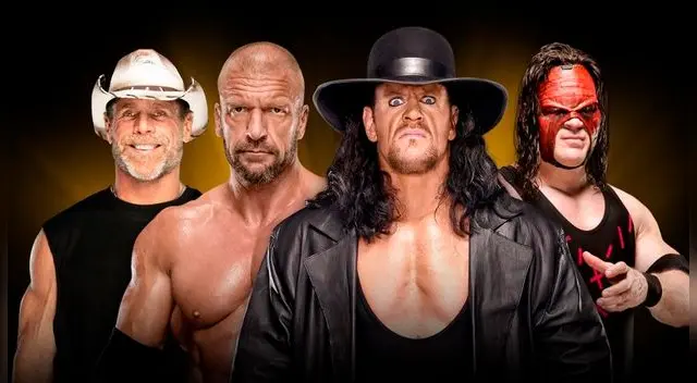En WWE Crown Jewel 2018, D-Generation X (Triple H y Shawn Michaels) vs. Brothers of Destruction (The Undertaker y Kane).