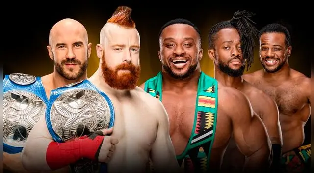 En WWE Crown Jewel 2018, The Bar (Cesaro & Sheamus) vs. The New Day por los títulos en parejas de SmackDown.