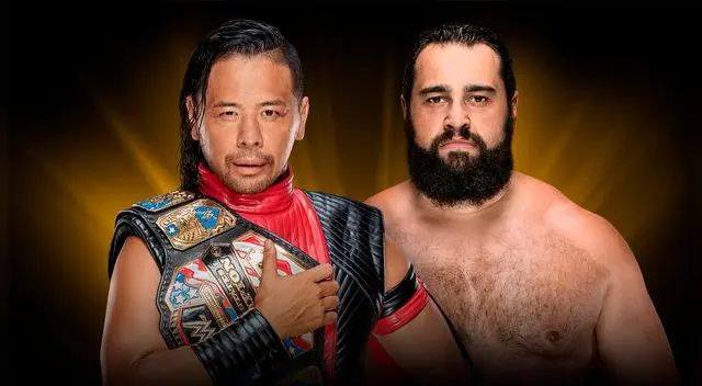 En WWE Crown Jewel 2018, Shinsuke Nakamura vs. Rusev por el Campeonato de Estados Unidos.
