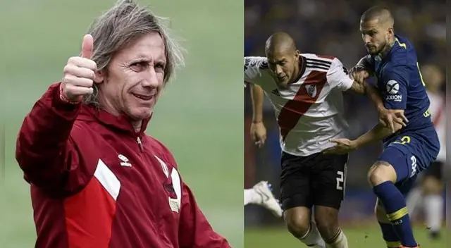 "Es algo maravilloso para el fútbol argentino y sudamericano", aseguró Ricardo Gareca al respecto sobre el Boca Juniors vs River Plate. "Es algo maravilloso para el fútbol argentino y sudamericano", aseguró Ricardo Gareca al respecto sobre el Boca Juniors vs River Plate.