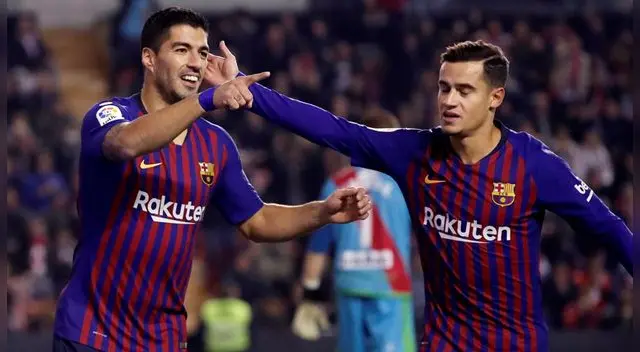 Barcelona venció 3-2 a Rayo Vallecano con Luis Advíncula por Liga Santander