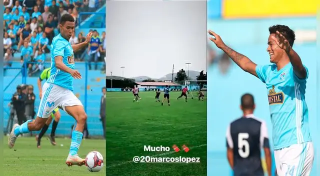 Instagram │ Sporting Cristal: Marcos Lopez y Christopher Olivares hicieron un golazo de 'Supercampeones' │ VIDEO