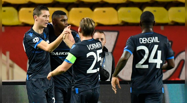AS Mónaco fue vapuleado de local por Brujas al caer 4-0 en Champions League AS Mónaco fue vapuleado de local por Brujas al caer 4-0 en Champions League