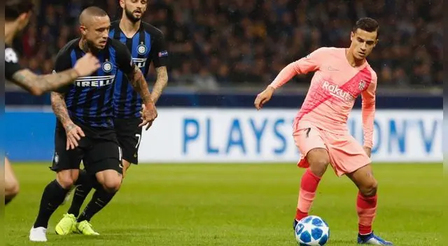 Mantiene el invicto: Barcelona empató 1-1 ante el Inter por la Champions League Mantiene el invicto: Barcelona empató 1-1 ante el Inter por la Champions League