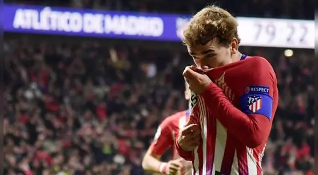 Antoine Griezmann anotó el 2-0 por la Champions League.