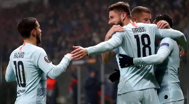 Chelsea venció 1-0 al BATE Borisov y clasificó a los dieciseisavos de final de la Europa League Chelsea venció 1-0 al BATE Borisov y clasificó a los dieciseisavos de final de la Europa League
