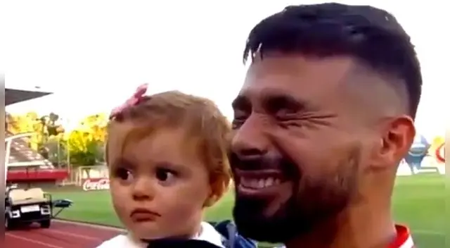 YouTube: Ricardo Blanco, jugador de Curicó Unido, agradece al fútbol por su esposa e hija
