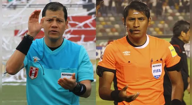 Víctor Hugo Carrillo y Michael Espinoza serán los árbitros de las semifinales de ida de la Segunda División