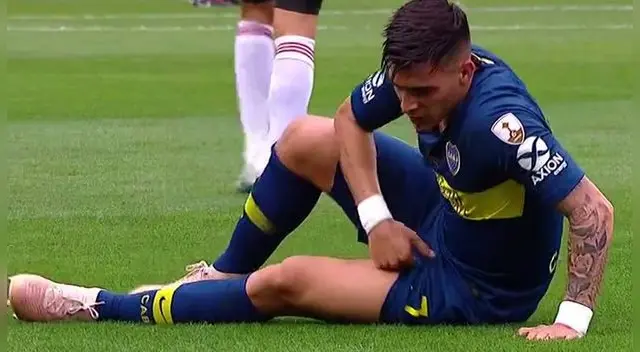 Boca Juniors vs River Plate: Cristian Pavón salió lesionado del campo Boca Juniors vs River Plate: Cristian Pavón salió lesionado del campo