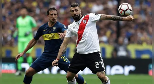 Boca Juniors empató 2-2 con River Plate por la ida de la final de Copa Libertadores 2018. Boca Juniors empató 2-2 con River Plate por la ida de la final de Copa Libertadores 2018.