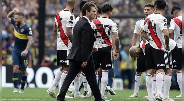 Boca Juniors vs River Plate: Guillermo Barros Schelotto y su fastidio tras el empate en la 'Bombonera' Boca Juniors vs River Plate: Guillermo Barros Schelotto y su fastidio tras el empate en la 'Bombonera'