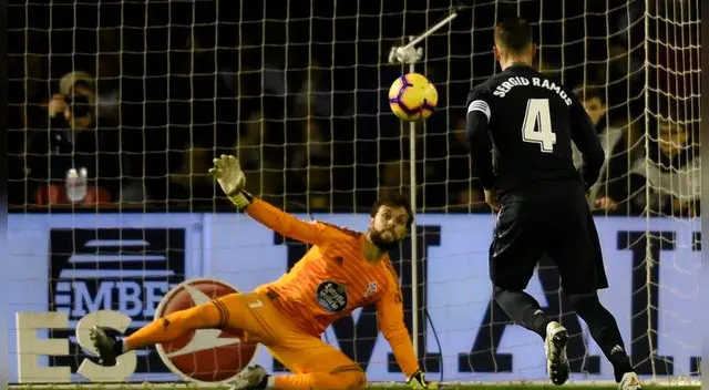 A lo Panenka: Sergio Ramos y la sutil definición para el tercero del Real Madrid