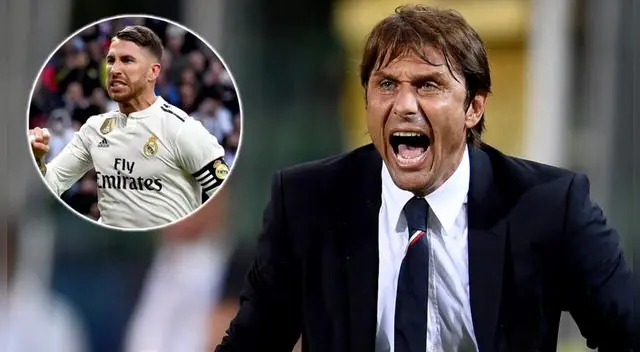 Antonio Conte respondió a Sergio Ramos y descartó dirigir al Real Madrid Antonio Conte respondió a Sergio Ramos y descartó dirigir al Real Madrid