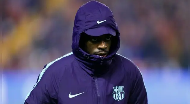 Ousmane Dembélé, en la previa de un partido del Barcelona. Ousmane Dembélé, en la previa de un partido del Barcelona.
