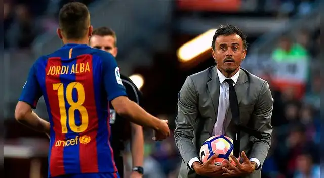 Luis Enrique: Jordi Alba asegura que nunca tuvo algún problema con el extécnico del Barcelona Luis Enrique: Jordi Alba asegura que nunca tuvo algún problema con el extécnico del Barcelona