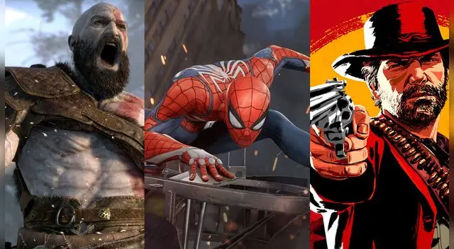 Red Dead Redepmtion 2 y God of War destacan en la nómina para definir al mejor videojuego del año.