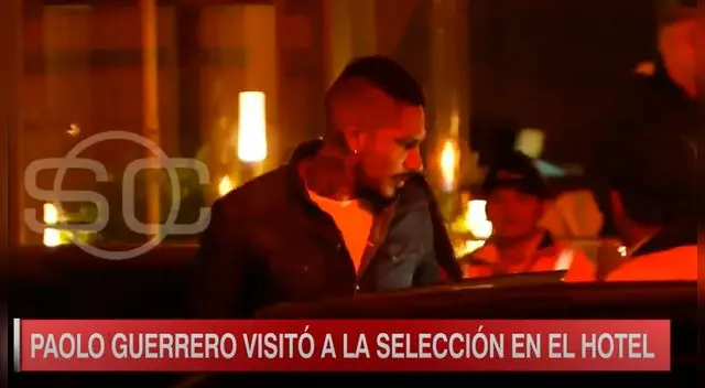 Paolo Guerrero visitó a sus compañeros de la Selección Peruana en el nuevo hotel de concentración | VIDEO Paolo Guerrero visitó a sus compañeros de la Selección Peruana en el nuevo hotel de concentración | VIDEO