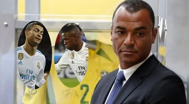 Cafú aseguró que Vinicius podría ser el sucesor de Cristiano Ronaldo en Real Madrid 