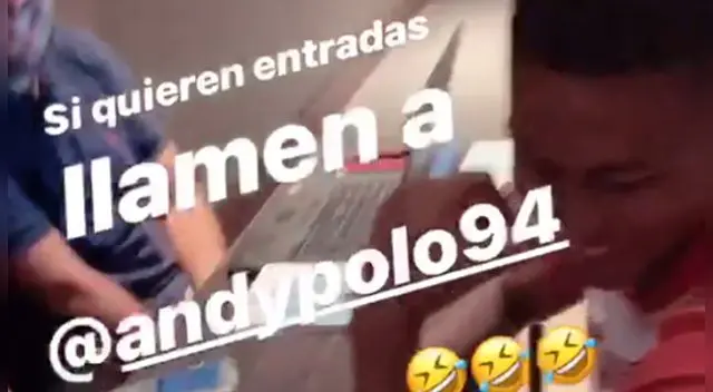 Selección Peruana: ¿Andy Polo revende entradas para el Perú vs Ecuador?