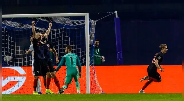 España vs Croacia: la "roja" no pudo ante el cuadro de Modric. España vs Croacia: la "roja" no pudo ante el cuadro de Modric.