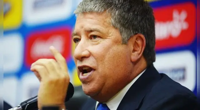 En conferencia de prensa, el estratega realizó un análisis del triunfo de Ecuador sobre Perú en Lima. 