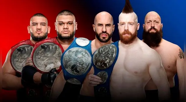 En WWE Survivor Series, Campeones de Parejas de Raw AOP vs Campeones de Parejas de SmackDown The Bar.