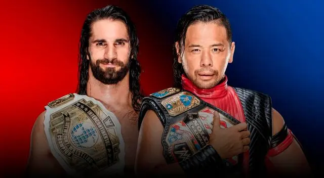 En WWE Survivor Series, campeón Intercontinental Seth Rollins vs campeón de Estados Unidos Shinsuke Nakamura.