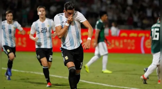 Golazo de Ramiro Funes Mori | Argentina vs México EN VIVO ONLINE: así fue el 1-0 su primer gol en Amistoso Internacional por Fecha FIFA | Ver transmisión por TyC Sports TDN