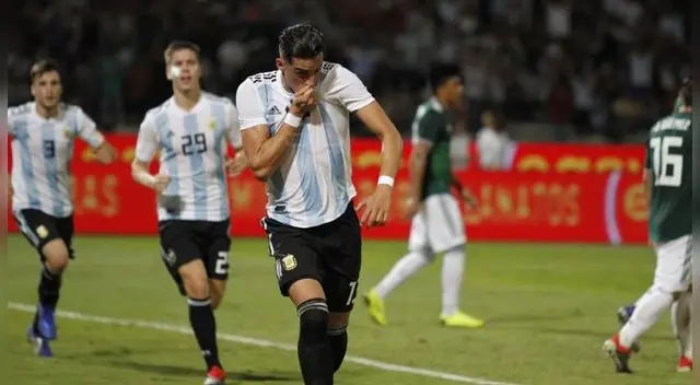 Argentina venció 2-0 a México en amistoso por fecha FIFA 2018