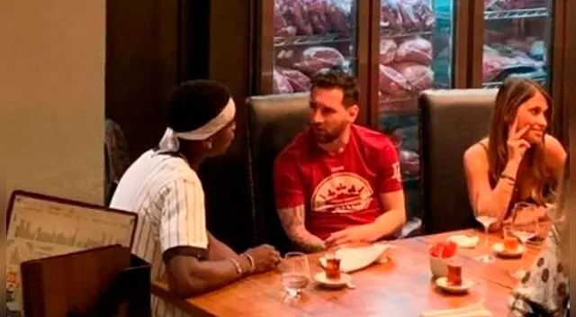 Lionel Messi │ Paul Pogba: Conversación inédita entre ambos cracks en el Restaurante de Salt Bae │ VIDEO