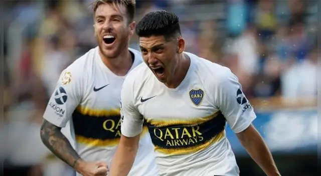 Boca Juniors vs Patronato: Cristian Espinoza marcó el gol de la victoria por la Superliga Argentina.