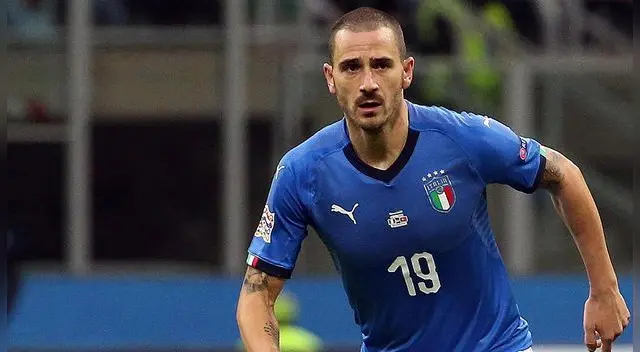 Leonardo Bonucci, durante el Italia vs Portugal. Leonardo Bonucci, durante el Italia vs Portugal.