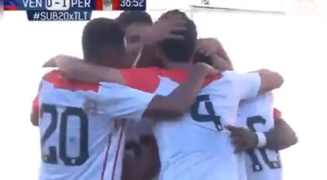 Perú Sub 20 vence 3-0 a Venezuela por cuadrangular internaciona