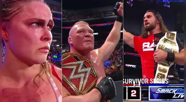 En WWE Survivor Series 2018, Brock Lesnar, Ronda Rousey y Seth Rollins los grandes ganadores del evento PPV.