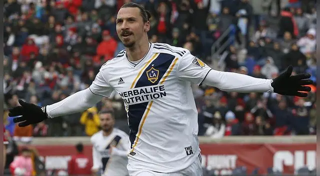 Zlatan Ibrahimovic está en buen nivel en Los Angeles Galaxy. 