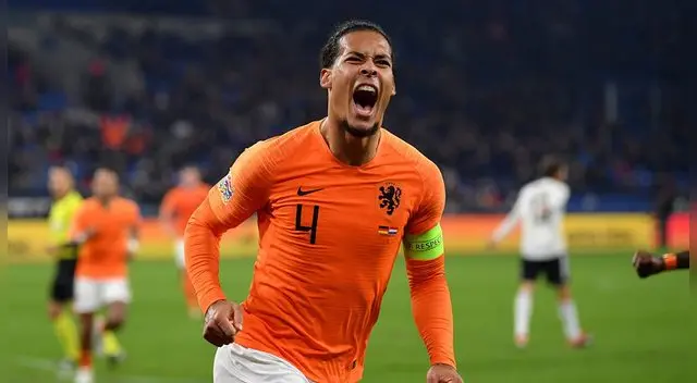 Con gol de Virgil van Dijk al último segundo, Holanda empató 2-2 con Alemania y clasificó al final four de la Liga de las Naciones de la UEFA Con gol de Virgil van Dijk al último segundo, Holanda empató 2-2 con Alemania y clasificó al final four de la Liga de las Naciones de la UEFA