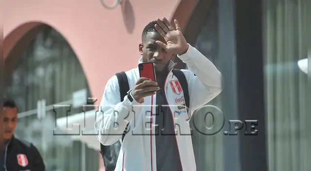 La llegada de la Selección Peruana a Arequipa para amistoso con Costa Rica.