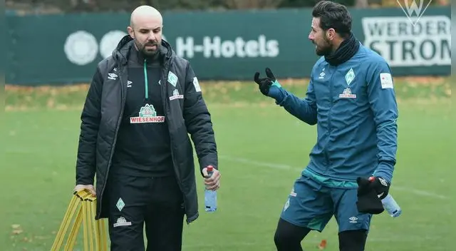 Claudio Pizarro fue entrenar a pesar que tenía día libre y Werder Bremen no dudó en destacar la actitud del peruano | Bundesliga Claudio Pizarro fue entrenar a pesar que tenía día libre y Werder Bremen no dudó en destacar la actitud del peruano | Bundesliga