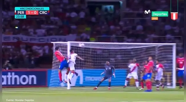Perú vs Costa Rica: Pedro Gallese evitó el gol de los 'Ticos'.