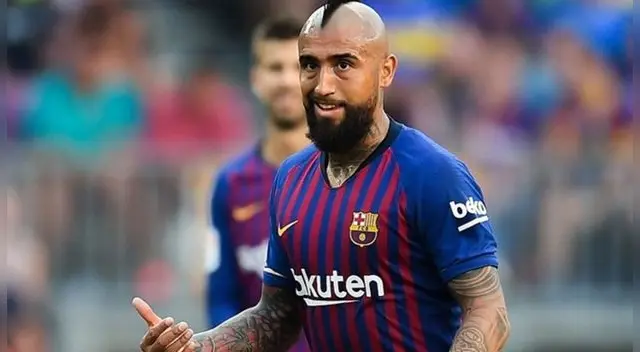 Arturo Vidal hace sacrificio para ser titular en Barcelona 