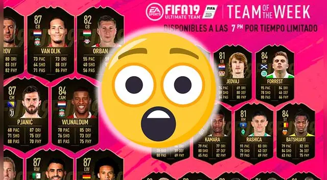 FIFA 19: Mohamed Salah, Harry Kane, Leroy Sane y Antonio Valencia en el 'Team of the Week 10' [FOTO]