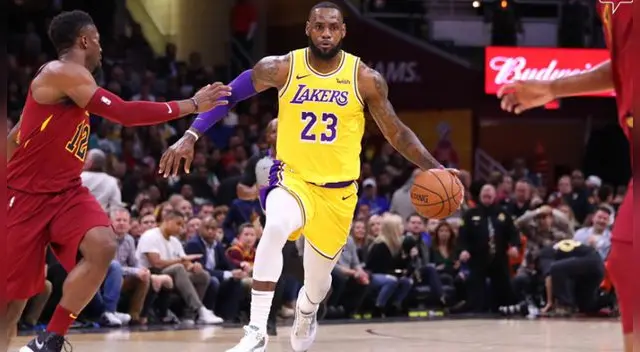 Los Angeles Lakers vencieron 109-105 a Cleveland Cavaliers con LeBron James por la NBA [RESUMEN]